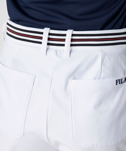 FILA GOLF(フィラゴルフ )の「【FILA GOLF:フィラゴルフ】レディースキュロットショートパンツ ゴルフ(その他パンツ・レディース・ベージュ/ネイビー/ホワイト・X-LARGE/LARGE/MEDIUM)」の12枚目の写真