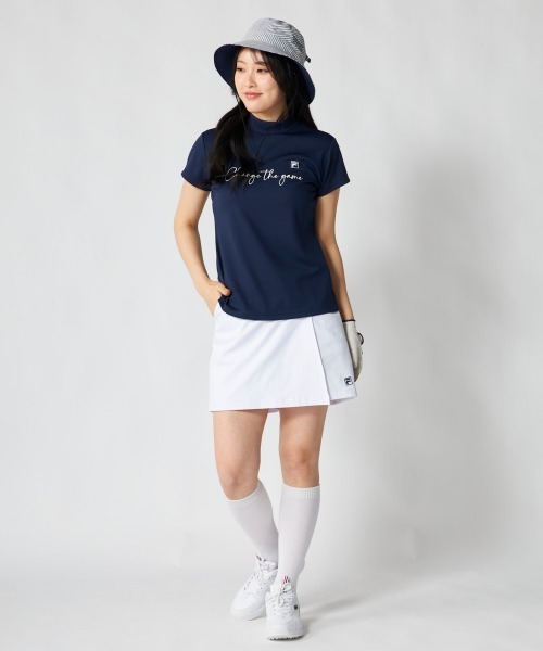 FILA GOLF(フィラゴルフ )の「【FILA GOLF:フィラゴルフ】レディースキュロットショートパンツ ゴルフ(その他パンツ・レディース・ベージュ/ネイビー/ホワイト・X-LARGE/LARGE/MEDIUM)」の14枚目の写真