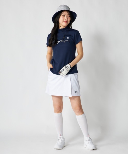 FILA GOLF(フィラゴルフ )の「【FILA GOLF:フィラゴルフ】レディースキュロットショートパンツ ゴルフ(その他パンツ・レディース・ベージュ/ネイビー/ホワイト・X-LARGE/LARGE/MEDIUM)」の15枚目の写真
