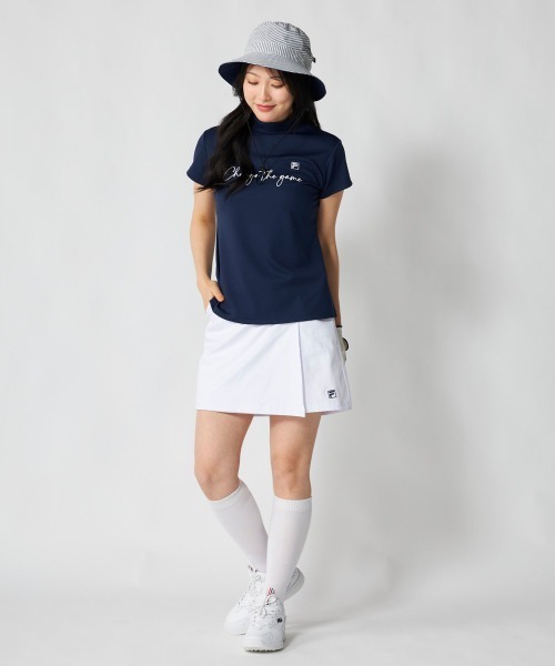 FILA GOLF(フィラゴルフ )の「【FILA GOLF:フィラゴルフ】レディースキュロットショートパンツ ゴルフ(その他パンツ・レディース・ベージュ/ネイビー/ホワイト・X-LARGE/LARGE/MEDIUM)」の16枚目の写真