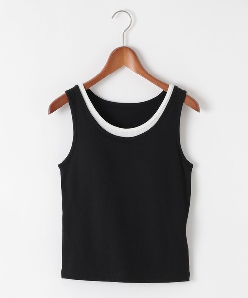 niko and...（ニコアンド）の「クールキープカップ付きタンクトップ（タンクトップ・レディース・オフホワイト/グレー/ブラック・MEDIUM/LARGE）」の11枚目の写真