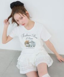 MAJESTIC LEGON | Fluffy friendsTシャツ(Tシャツ/カットソー)