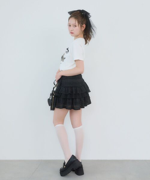 MAJESTIC LEGON（マジェスティックレゴン）の「Fluffy friendsTシャツ（Tシャツ/カットソー・レディース・B/C/A・MEDIUM）」の22枚目の写真