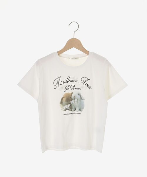 MAJESTIC LEGON(マジェスティックレゴン)の「Fluffy friendsTシャツ(Tシャツ/カットソー・レディース・B/C/A・MEDIUM)」の12枚目の写真