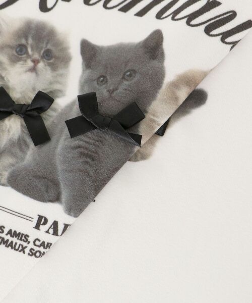 MAJESTIC LEGON(マジェスティックレゴン)の「Fluffy friendsTシャツ(Tシャツ/カットソー・レディース・B/C/A・MEDIUM)」の6枚目の写真