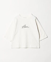 ＜LOOM NIPPON SAKURA PROJECT＞エンブロイダリー 7分袖Tシャツ  ＜A DAY IN THE LIFE＞