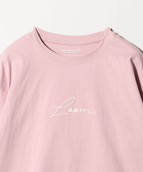 A DAY IN THE LIFE UNITED ARROWS(アデイインザライフユナイテッドアローズ)の「<LOOM NIPPON SAKURA PROJECT>エンブロイダリー 7分袖Tシャツ <A DAY IN THE LIFE>(Tシャツ/カットソー・レディース・ライトピンク/ダークグレー/ホワイト・FREE)」の17枚目の写真