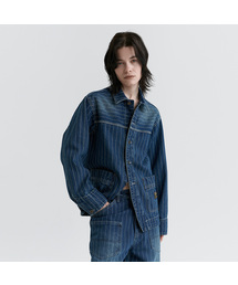 ストライプ」に該当するデニムジャケットファッション通販 - ZOZOTOWN