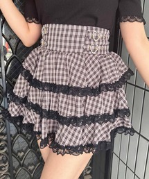 ROJITA | 【SNSで大バズリ中】キラキラビジューティアードスカート(スカート)