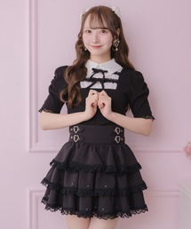 ツーピー風ティアードワンピース（ワンピース）｜ROJITA（ロジータ）の