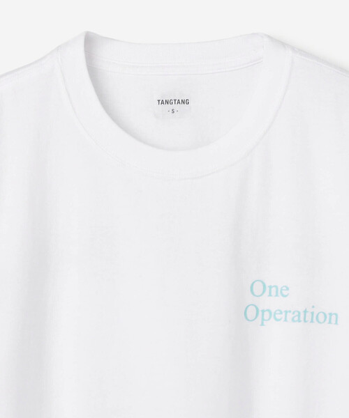 TANGTANG(タンタン)の「TANGTANG | 半袖Tシャツ ONE OPE LACK WOMEN(Tシャツ/カットソー・レディース・ホワイト・S)」の4枚目の写真