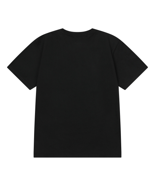 MUCENT(ムセント)の「ユラキレタリング半袖Tシャツ(2カラー)(Tシャツ/カットソー・レディース・ブラック/ホワイト・FREE)」の3枚目の写真