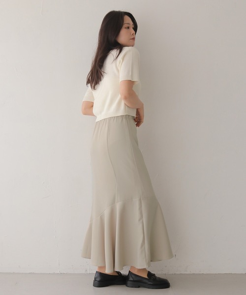 HER CLOSET（ハークローゼット）の「【HER CLOSET】とろみマーメイドスカート（スカート・レディース・ブラック/ブラウン/ベージュ・FREE）」の19枚目の写真