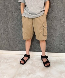 SHISKY（シスキー）の「キッズ　カーゴハーフパンツ（524-01）（カーゴパンツ）」