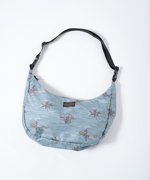 PENDLETON(ペンドルトン)の「【 PENDLETON / ペンドルトン 】ECOPET PRINT BANANA BAG / エコペットプリントバナナバッグ(ショルダーバッグ・レディース・オフホワイト/ブルー/オリーブ・FREE)」の3枚目の写真
