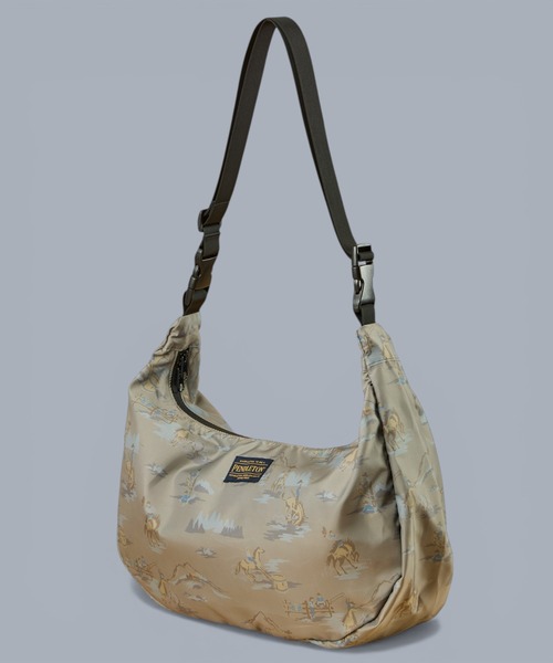 PENDLETON(ペンドルトン)の「【 PENDLETON / ペンドルトン 】ECOPET PRINT BANANA BAG / エコペットプリントバナナバッグ(ショルダーバッグ・レディース・オフホワイト/ブルー/オリーブ・FREE)」の9枚目の写真