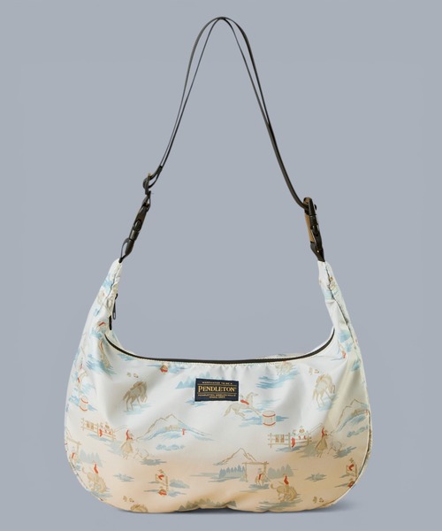PENDLETON(ペンドルトン)の「【 PENDLETON / ペンドルトン 】ECOPET PRINT BANANA BAG / エコペットプリントバナナバッグ(ショルダーバッグ・レディース・オフホワイト/ブルー/オリーブ・FREE)」の20枚目の写真