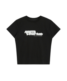 ANIME LOGO T-SHIRT - BLACK