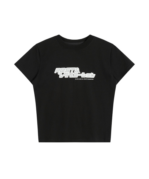 Rest&Recreation(レストアンドレクリエーション)の「ANIME LOGO T-SHIRT - BLACK(Tシャツ/カットソー・レディース・その他・ONE)」の1枚目の写真