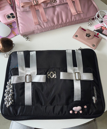 SIWEOL107（シウォル107）の「SILUV Laptop Sleeve (Black)（PC・タブレットケース）」