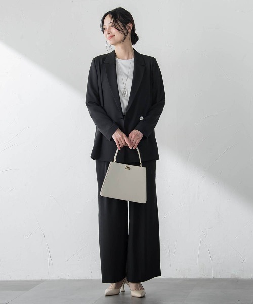 LAUTREAMONT(ロートレアモン)の「【涼・美・楽】テーラードジャケット≪13号あり≫(テーラードジャケット・レディース・ブラック/ベージュ/ブラウン・9号/11号/13号)」の21枚目の写真