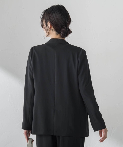 LAUTREAMONT(ロートレアモン)の「【涼・美・楽】テーラードジャケット≪13号あり≫(テーラードジャケット・レディース・ブラック/ベージュ/ブラウン・9号/11号/13号)」の20枚目の写真