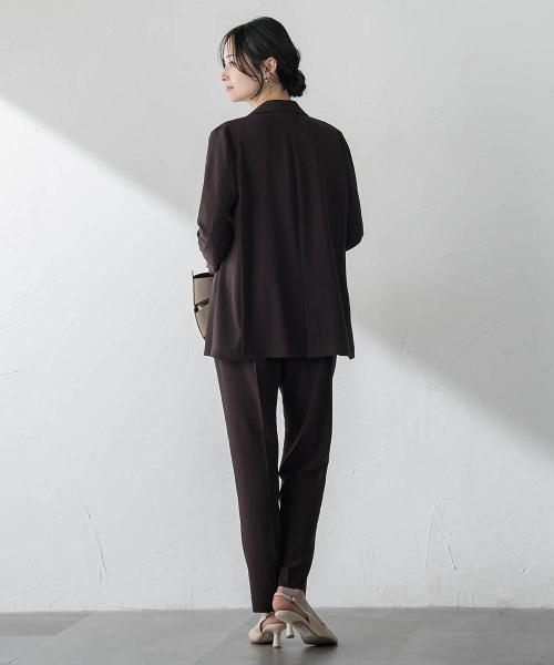 LAUTREAMONT(ロートレアモン)の「【涼・美・楽】テーラードジャケット≪13号あり≫(テーラードジャケット・レディース・ブラック/ベージュ/ブラウン・9号/11号/13号)」の17枚目の写真