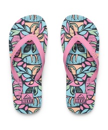 REEF（リーフ）の「REEF キッズ KIDS SEASIDE PRINTS ビーチサンダル 【2026年春夏モデル】/リーフビーサン（サンダル）」