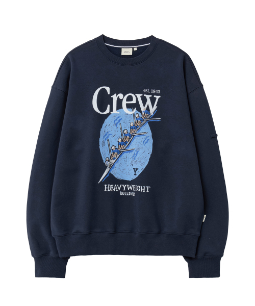 YALE(イェール)の「クルースウェットシャツ_ネイビー(スウェット・レディース・その他・SMALL/MEDIUM/LARGE/X-LARGE)」の1枚目の写真