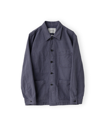BROWNYARD（ブラウンヤード）の「ウォッシュドワークジャケット、ネイビー（その他アウター）」