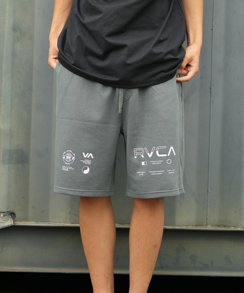 RVCA(ルーカ)の「RVCA/ルーカ スウェットショーツ BG04AP04(その他パンツ・メンズ・グリーン/ブラック/ホワイト・L/M/S)」の5枚目の写真