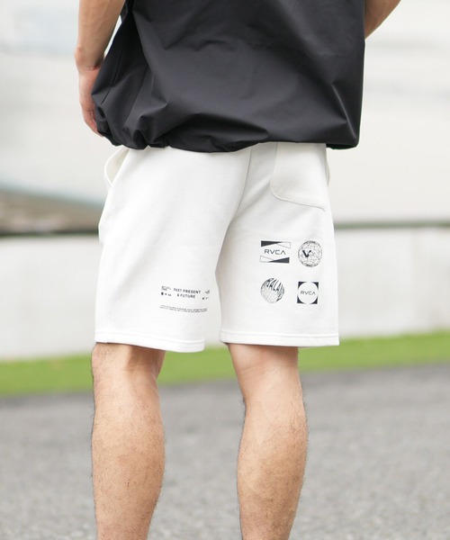 RVCA(ルーカ)の「RVCA/ルーカ スウェットショーツ BG04AP04(その他パンツ・メンズ・グリーン/ブラック/ホワイト・L/M/S)」の13枚目の写真