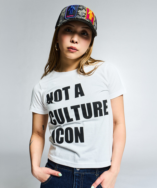 JOINT WORKS（ジョイントワークス）の「ロゴプリント Tシャツ/ J LOGO PRINT TEE（Tシャツ/カットソー・レディース・ホワイト/ブラック・FREE）」の2枚目の写真