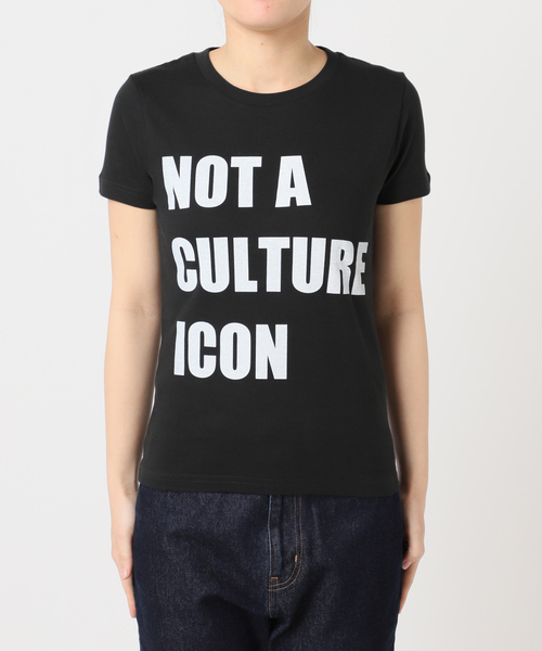 JOINT WORKS（ジョイントワークス）の「ロゴプリント Tシャツ/ J LOGO PRINT TEE（Tシャツ/カットソー・レディース・ホワイト/ブラック・FREE）」の8枚目の写真