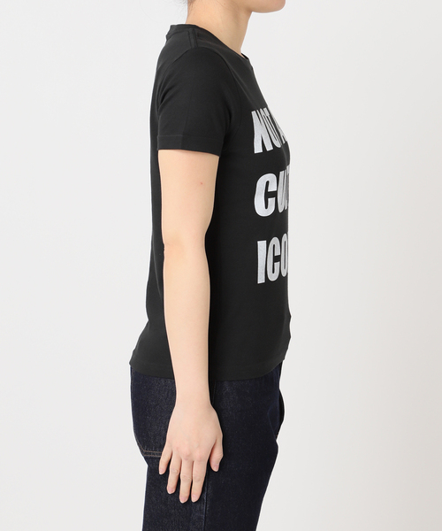 JOINT WORKS（ジョイントワークス）の「ロゴプリント Tシャツ/ J LOGO PRINT TEE（Tシャツ/カットソー・レディース・ホワイト/ブラック・FREE）」の11枚目の写真