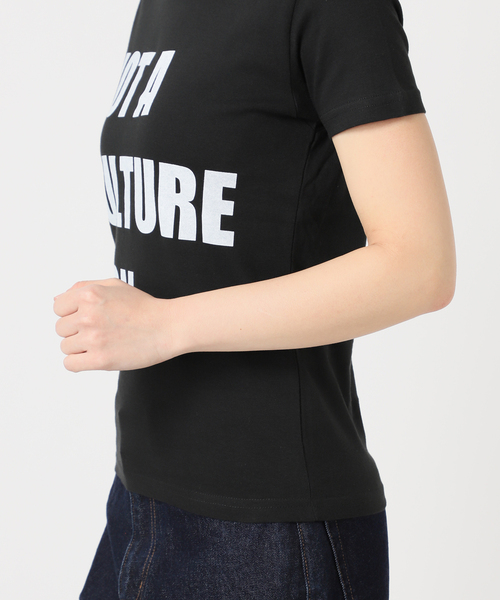 JOINT WORKS（ジョイントワークス）の「ロゴプリント Tシャツ/ J LOGO PRINT TEE（Tシャツ/カットソー・レディース・ホワイト/ブラック・FREE）」の13枚目の写真