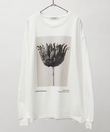 Johnbull（ジョンブル）の「アーティストロングスリーブTシャツ（Karl Blossfeldt / Centaurea Ruthenica）（Tシャツ/カットソー）」