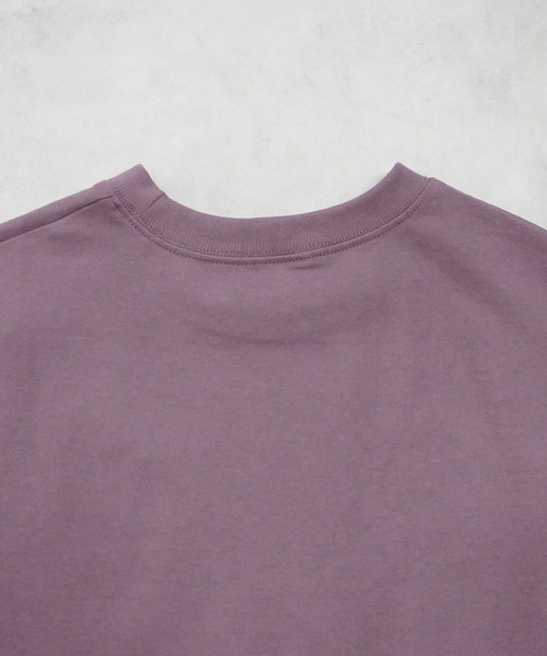 SELECT LEVERY(セレクトリベリー)の「ミニ裏毛プルオーバー(Tシャツ/カットソー・レディース・オフホワイト/ダークグレー/ミント/パープル・LARGE/MEDIUM)」の11枚目の写真