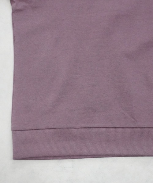 SELECT LEVERY(セレクトリベリー)の「ミニ裏毛プルオーバー(Tシャツ/カットソー・レディース・オフホワイト/ダークグレー/ミント/パープル・LARGE/MEDIUM)」の13枚目の写真