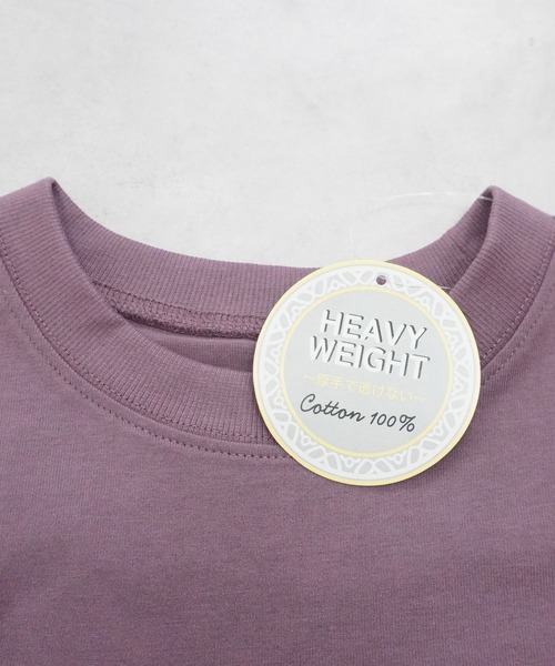 SELECT LEVERY(セレクトリベリー)の「ミニ裏毛プルオーバー(Tシャツ/カットソー・レディース・オフホワイト/ダークグレー/ミント/パープル・LARGE/MEDIUM)」の15枚目の写真