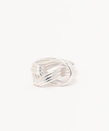 【Aperdiem】Trine Weave Ring(SV)