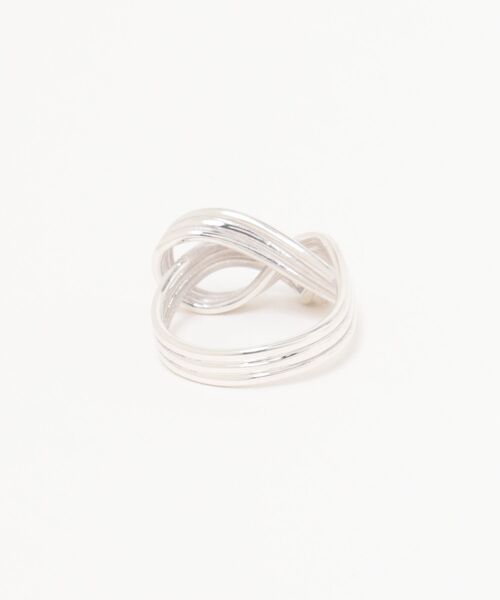 Scrap Book（スクラップブック）の「【Aperdiem】Trine Weave Ring(SV)（リング・レディース・シルバー・13）」の2枚目の写真