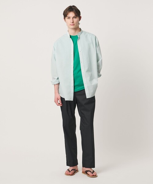 UNITED ARROWS(ユナイテッドアローズ)の「サンホーキンコットン テンジク ポケット Tシャツ(Tシャツ/カットソー・メンズ・オレンジ/ホワイト/ナチュラル/ケリーグリーン・L/S/M/XL)」の8枚目の写真