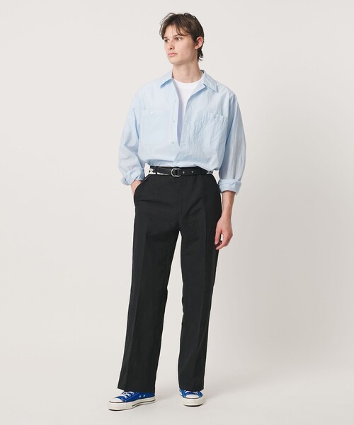 UNITED ARROWS(ユナイテッドアローズ)の「サンホーキンコットン テンジク ポケット Tシャツ(Tシャツ/カットソー・メンズ・オレンジ/ホワイト/ナチュラル/ケリーグリーン・L/S/M/XL)」の12枚目の写真