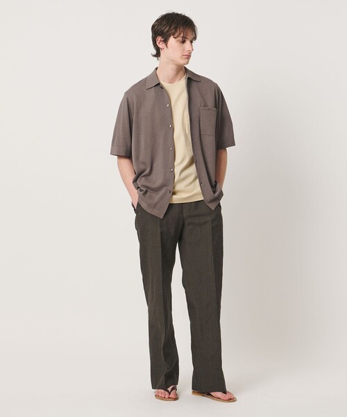 UNITED ARROWS(ユナイテッドアローズ)の「サンホーキンコットン テンジク ポケット Tシャツ(Tシャツ/カットソー・メンズ・オレンジ/ホワイト/ナチュラル/ケリーグリーン・L/S/M/XL)」の17枚目の写真