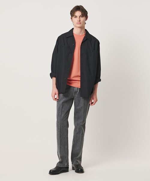UNITED ARROWS(ユナイテッドアローズ)の「サンホーキンコットン テンジク ポケット Tシャツ(Tシャツ/カットソー・メンズ・オレンジ/ホワイト/ナチュラル/ケリーグリーン・L/S/M/XL)」の20枚目の写真