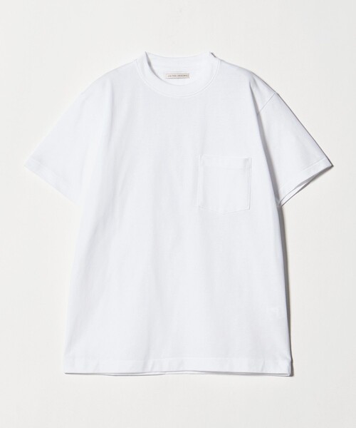 UNITED ARROWS(ユナイテッドアローズ)の「サンホーキンコットン テンジク ポケット Tシャツ(Tシャツ/カットソー・メンズ・オレンジ/ホワイト/ナチュラル/ケリーグリーン・L/S/M/XL)」の16枚目の写真