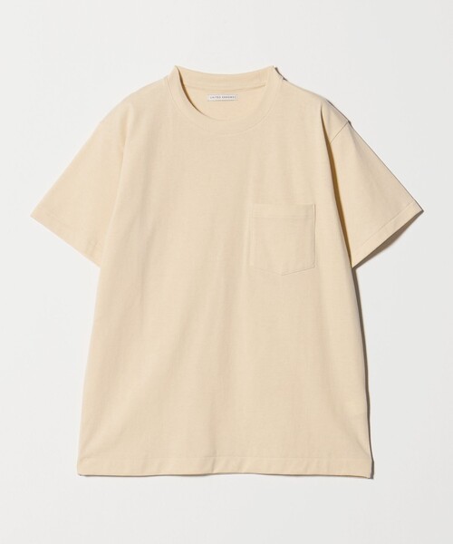 UNITED ARROWS(ユナイテッドアローズ)の「サンホーキンコットン テンジク ポケット Tシャツ(Tシャツ/カットソー・メンズ・オレンジ/ホワイト/ナチュラル/ケリーグリーン・L/S/M/XL)」の19枚目の写真