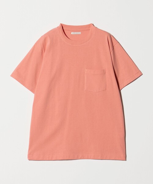 UNITED ARROWS(ユナイテッドアローズ)の「サンホーキンコットン テンジク ポケット Tシャツ(Tシャツ/カットソー・メンズ・オレンジ/ホワイト/ナチュラル/ケリーグリーン・L/S/M/XL)」の22枚目の写真