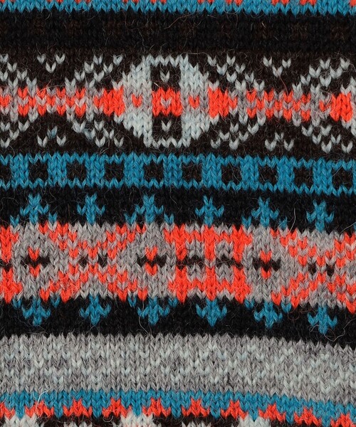 TOMORROWLAND （トゥモローランド）の「【別注】Redeux FAIR ISLE VEST フェアアイル ニットベスト（ニット/セーター・レディース・ブラック系その他・S）」の10枚目の写真